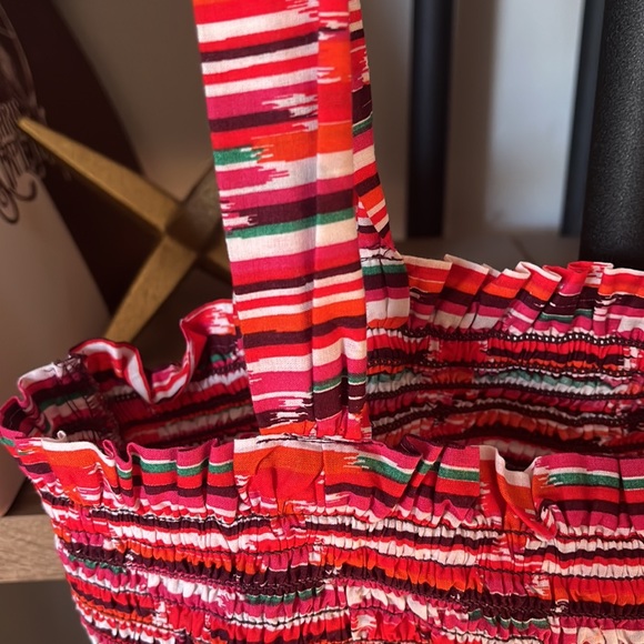 Loft Smocked Peplum Top - Picture 4 of 4